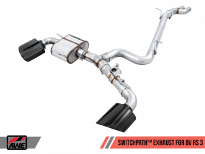 AWE EXHAUST SUITE FOR AUDI 8V RS3 2.5T