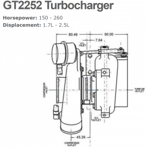 Garrett GT2252 Turbo