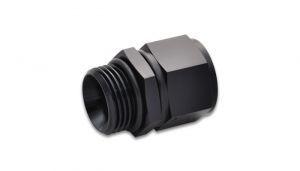  6an female to 6an male straight cut adapter with o ring
