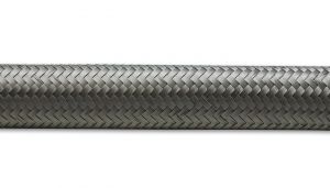 10ft roll of stainless steel braided flex hose an size 10 hose id 0 56