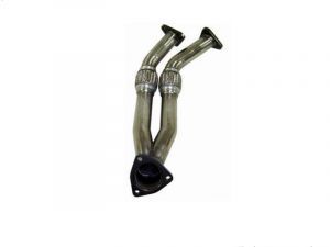 2.0" Dual Downpipe - With Catalytic Converter