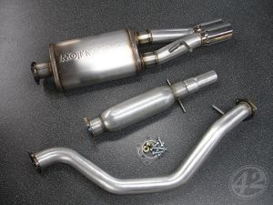 42 Draft Design - VW MKIV 2.5" Cat-Back Exhaust System