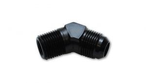 45 degree adapter fitting size 6an x 3 8 npt