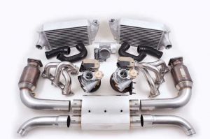 AWE Tuning 750R Turbo Package - without muffler, exchange turbos