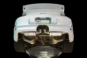 AWE Tuning 997 GT3 Performance Full Exhaust System - Polished Silver Tips