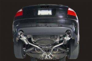 AWE Tuning B6 A4 3.0L Touring Edition Exhaust - with Diamond Black Tips