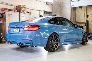 AWE Tuning BMW F8X M3/M4 Resonated SwitchPath Exhaust - Chrome Silver Tips (90mm)