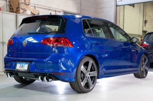 AWE Tuning Mk7 Golf R SwitchPath Exhaust with Chrome Silver Tips, 102mm