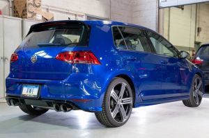 AWE Tuning Mk7 Golf R SwitchPath Exhaust with Diamond Black Tips, 102mm