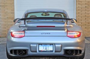 AWE Tuning Porsche GT2 RS Performance Exhaust - Polished Silver Tips