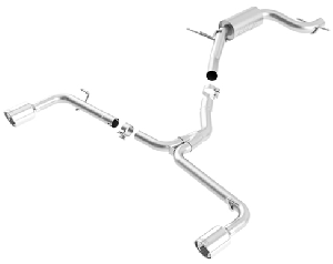 Borla Stainless Steel Cat Back Exhaust System - VW Beetle