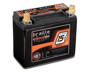 Braille Lightweight Racing Battery - 15 lbs. Carbon Fiber