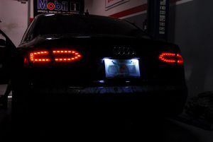 Complete License Plate LEDs Audi B8