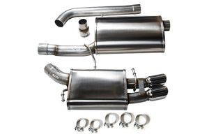 Corsa Audi A4/A5 2.0T Cat-Back Exhaust System- Polished Tips