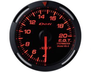 Defi Exhaust Temerature / Racer series - Red