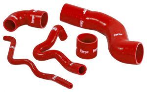 Forge 5 Piece 1.8T Silicone Hose kit- Red