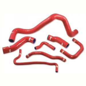 Forge 7 Piece 1.8T Coolant Hose kit- Red