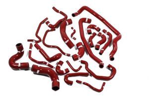 Forge Silicone Coolant Hose Kit MK4 R32- Red
