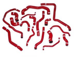 Forge Silicone Coolant Hose Kit MK6 Golf R- Red
