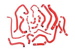 Forge Silicone Coolant Hose Kit MK7 GTI- Red