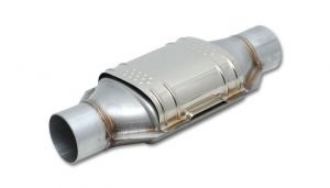 gesi universal obd2 ceramic core catalytic converter 3 inlet outlet 7 25 x3 75 oval 18 overall length