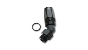male hose end fitting 45 degree size 10an thread 12 1 1 16 12