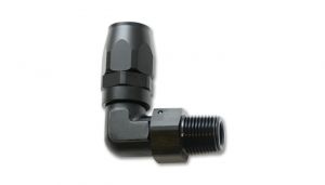 male hose end fitting 90 degree size 10an pipe thread 1 2 npt