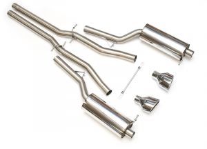 Milltek Audi RS6 Non-Resonated Catback Exhaust- (Polished Tips)