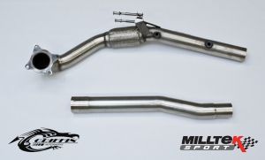 Milltek Audi/VW 2.0T Downpipe- Off-Road
