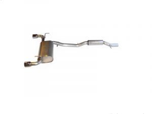 MK4 R32 2.5" Cat-Back Exhaust System - Stainless Steel