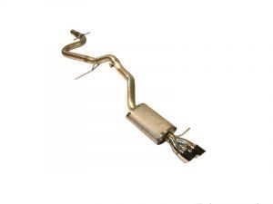 MK6 Jetta TDI 2.5" Cat-Back Exhaust System - Stainless Steel
