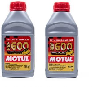 Motul RBF600 Synthetic DOT 4 Brake Fluid 1 Liter Kit