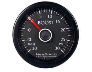 NewSouth VW White Boost Gauge