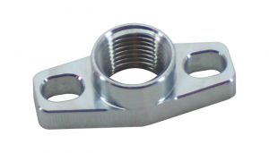 oil drain flange for use with gt series ball bearing turbochargers