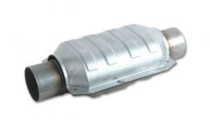 oval ceramic core catalytic converter 2 25 inlet outlet