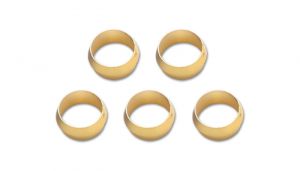 pack of 5 brass olive inserts size 1 2