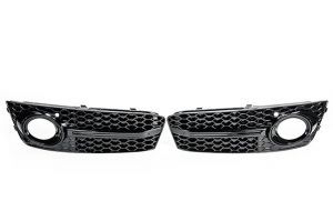 RS4 Mesh Style Lower Grille: Audi B8 A4 (09-2012) Black