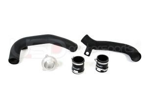 SPULEN MK7/A3/S3 Turbo Outlet Pipe with Turbo Muffler Delete