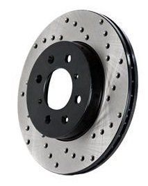 StopTech Drilled Sport Brake Rotor S4/S5 - Front Left or Front Right