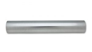 straight aluminum tubing 1 75 o d x 18 long polished
