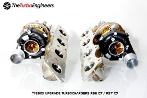 TTE9XX Turbocharger for a 4.0T FSI